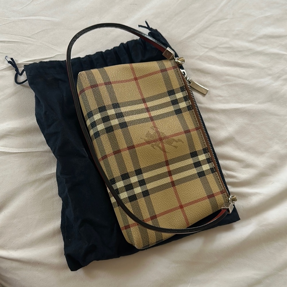 Gently used Burberry handbag